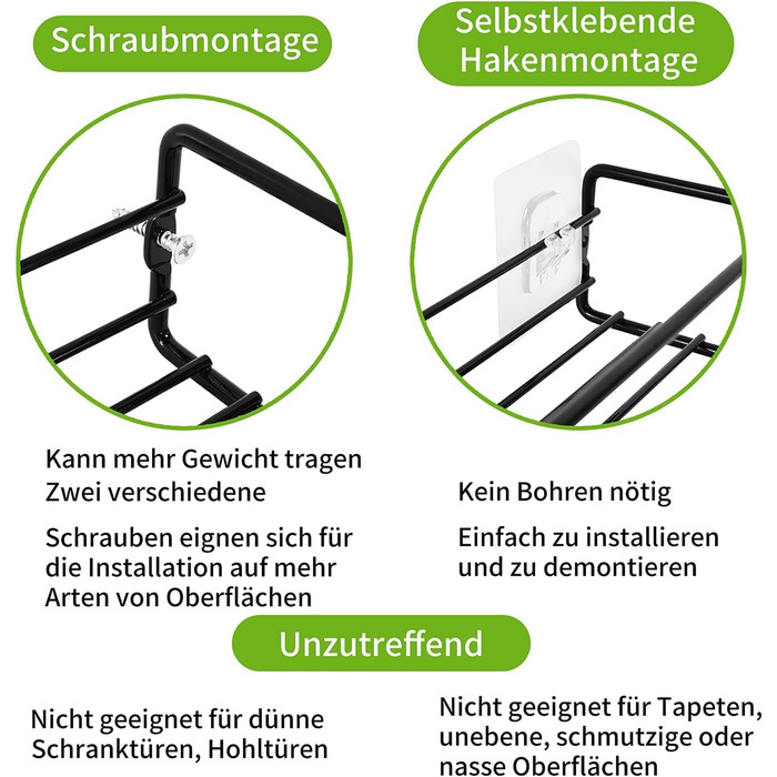Елементна дерев&39яна підставка для спецій, не потребує свердління, підвісна, з 12 банками для спецій, органайзером для спецій, підставкою для спецій та настінною кухонною полицею (2986 см), дерев&39яна підставка для спецій C.12, 2-