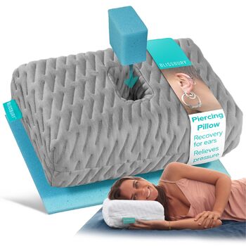 Міні-амбушури BLISSBURY для людей з болем у вухах, сірі