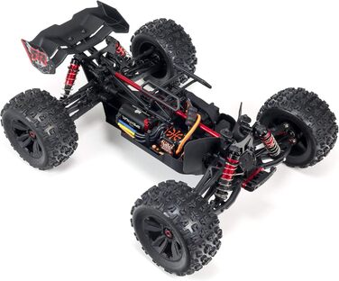 Швидкісний монстр-трак RTR, червоний, ARA8608V5T1, 6S V5 1/8 4WD BLX