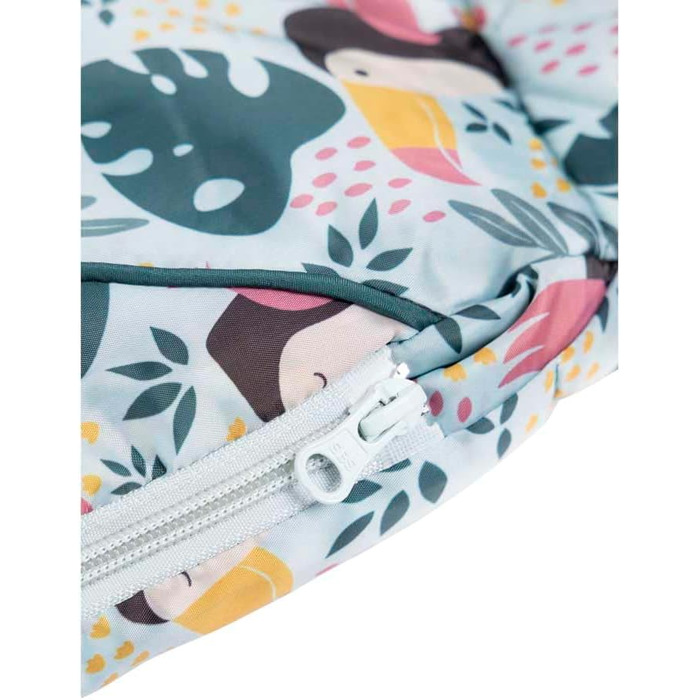 Спальні мішки Trespass Bunka, принт тропічних птахів, один розмір