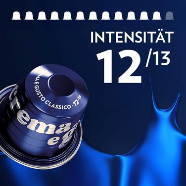 Кава CREMA GUSTO, 10 капсул 5,5 г, Арабіка Робуста