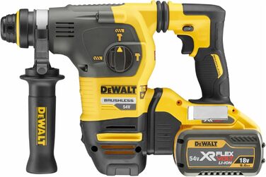 Акумуляторний комбінований перфоратор DeWALT DCH333X2-QW SDS-plus, 54 В, чорний/жовтий, розмір