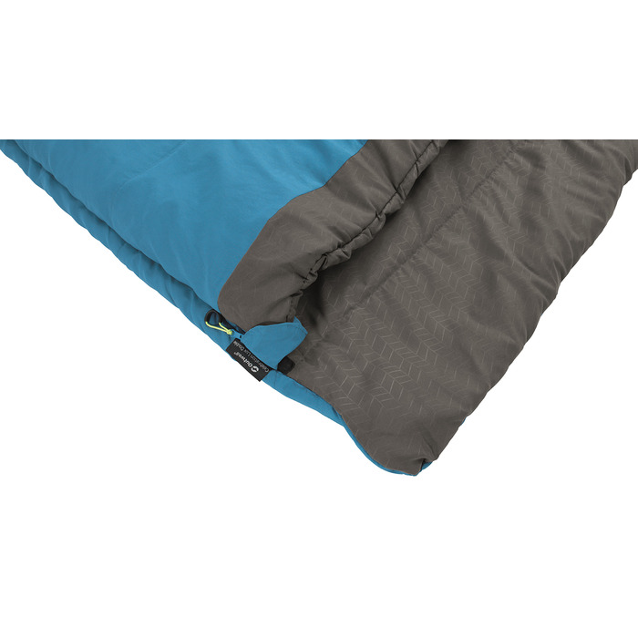 Спальний мішок Outwell Celebration Lux Double/+2°C Blue Left (230371)