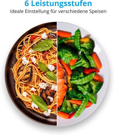 Мікрохвильова піч MEDION, потужність приблизно 700 Вт, ємність приблизно 17 літрів, 6 рівнів, функція розморожування, MD 15644, чорний/сріблястий 17 літрів 700 Вт 6 рівнів потужності 17 літрів чорний-сріблястий