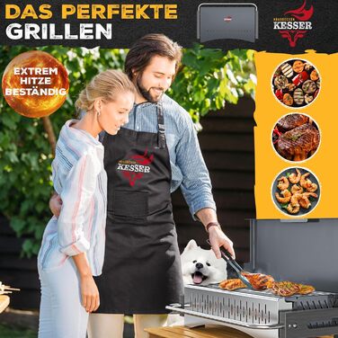 Складаний гриль KESSER, портативний кемпінговий гриль Вугільний гриль виготовлений зі сталі з порошковим покриттям, включаючи решітку для гриля, килимок для гриля та сумку для перенесення Складаний гриль, ідеальний для кемпінгу, пікніків та риболовлі, без