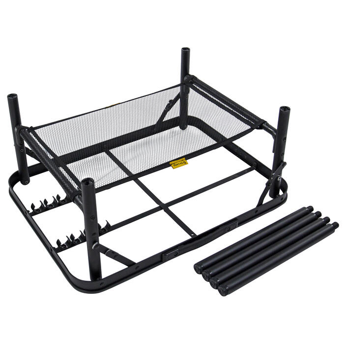 Стіл Bo-Camp Garland 60x45 cm Black/Wood look (1404195)