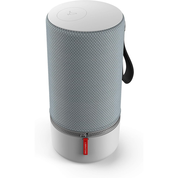 Велика колонка Libratone ZIPP 2 Smart Wireless (інтеграція Alexa, AirPlay 2, MultiRoom, звук 360, Wi-Fi, Bluetooth, Spotify Connect, батарея на 12 годин) морозно-сіра