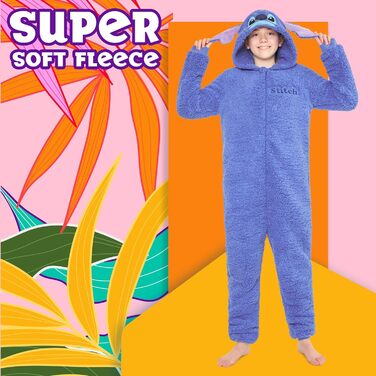 Піжамний комбінезон Disney Стіч 14–15 років, фліс
