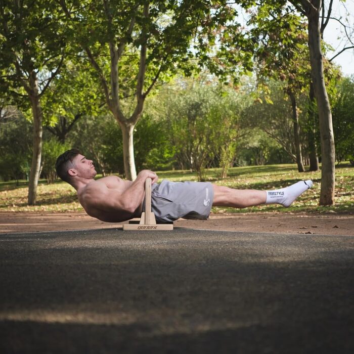 Дерев&39яні паралелети для калістеніки для віджимань, турнік для віджимань та тренажер, висота 30 см, нековзні, ідеально підходять для тренувань у парку або вдома