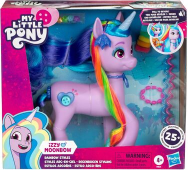 My Little Pony Tell Your Story Rainbow Styles Izzy Moonbow Unicorn Toys, My Little Pony Tell Your Story Rainbow Styles Izzy Moonbow Unicorn Toys