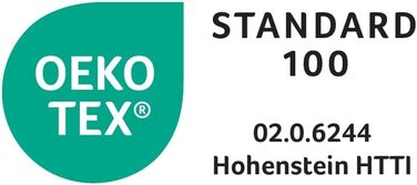 Гостьовий матрац Badenia Trendline, 3-секційний розкладний матрац із міцним чохлом з мікрофібри, сертифікований Oeko-Tex, виготовлений за німецькими стандартами якості, 190 x 60 см, чорний