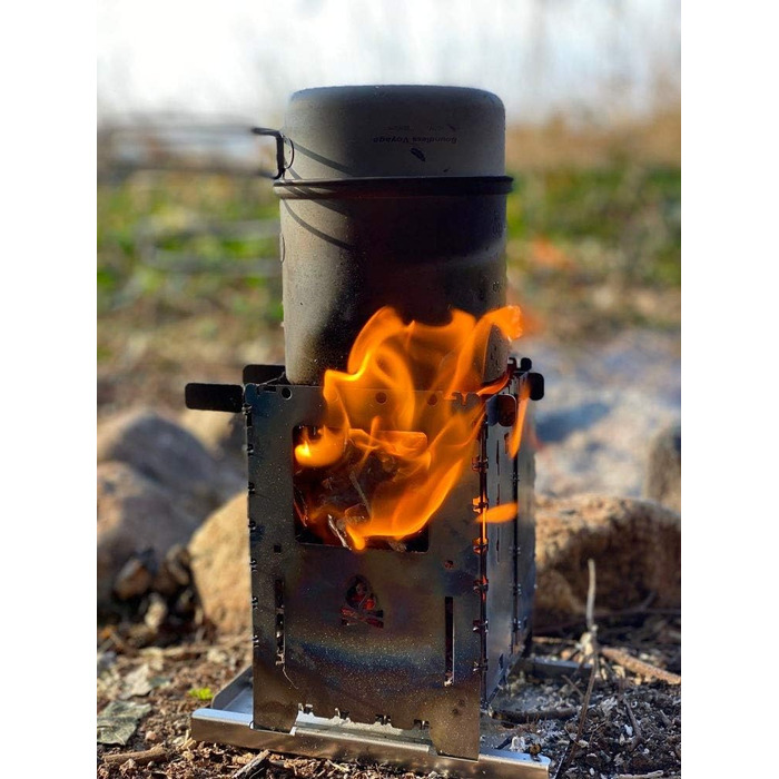 Кемпінговий посуд Легкий набір вуличних мисок Набір для приготування їжі зі складною ручкою Вуличне кухонне начиння для 1-2 осіб 2