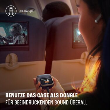 Навушники з розумним зарядним пристроєм, 40 годин автономної роботи, True Adaptive Noise Cancelling 2.0 та JBL Spatial 360 Sound з