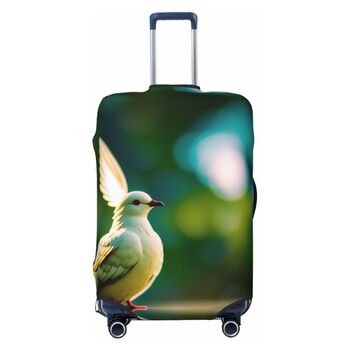 Чохол для валізи Tauben, міцний захист, підходить для багажу розміром 45,7 - 81,3 см, Чорний, Великий