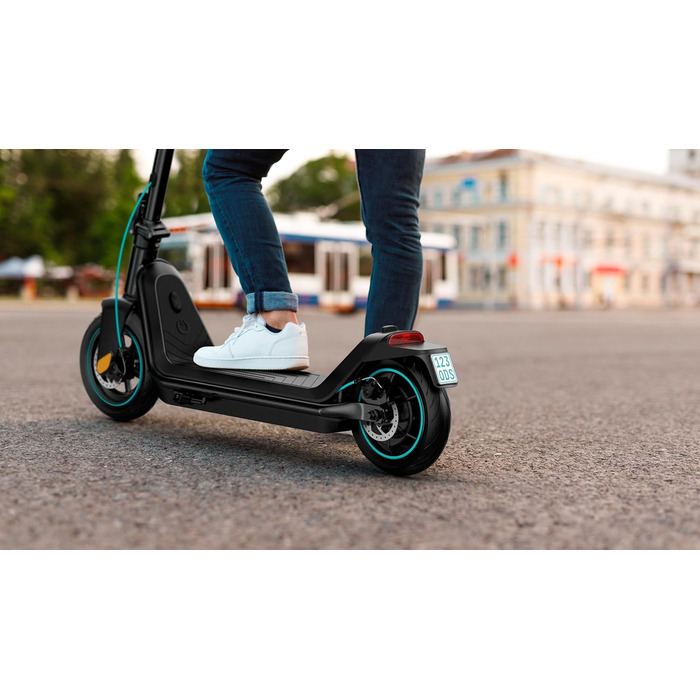 Електросамокат Odys з допуском до дорожнього руху (залежно від моделі, запас ходу до 75 км та нахил 25 відсотків, з підвіскою або без неї, вантажопідйомність 120 кг, пневматичні шини, дисплей, застосунок) електричний самокат, електричний самокат, запас хо