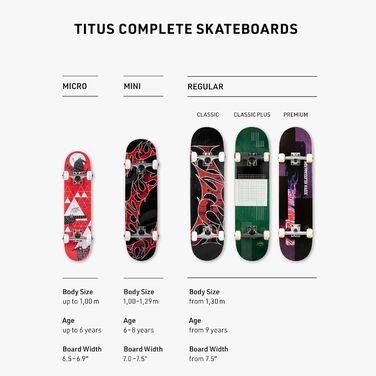 Комплектний скейтборд Скейтборд для дорослих, підлітків та дітей від 9 років, для початківців та досвідчених райдерів, потрійний класичний логотип, чорний колір, 7.75&39