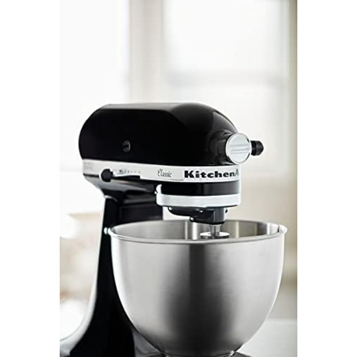 Кухонні комбайни KitchenAid CLASSIC 4.3 л з відкидною головкою двигуна, 4,3 л, чорний чорний одинарний