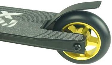 Самокат Cox Swain Stunt Scooter X-200 Black/Gold (колеса з алюмінієвою серцевиною)