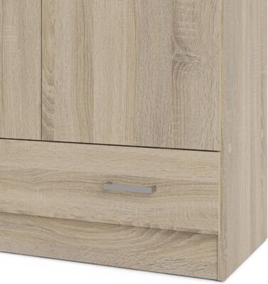 Шафа Dmora з двома дверима та однією шухлядою, кольору дуба, 79 x 35 x В171 см