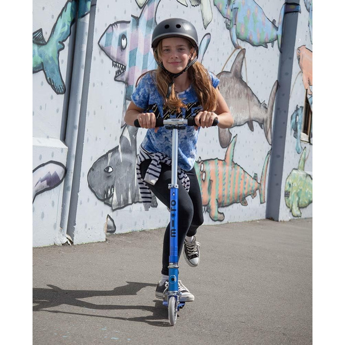 Самокат MICRO Sprite Saphir синій