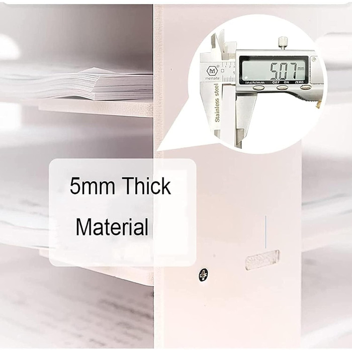 Органайзер для паперу, настільний органайзер для файлів 17,5 x 11,8 x 15,6 дюймів, тримач для паперу формату A3 з 7 лотками, тримач для файлів на столі, лоток для листів на столі, підставка для журналів для школи та офісу