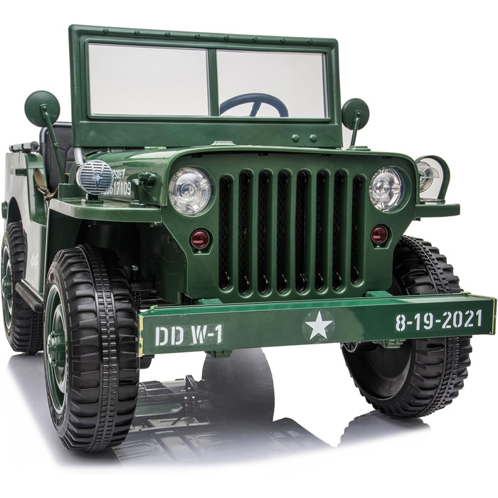 Електромобіль 24 В, 3-місний, з пультом дистанційного керування 2,4 ГГц, 4 x мотор 24 В, 200 Вт, дитячий автомобіль - електромобіл