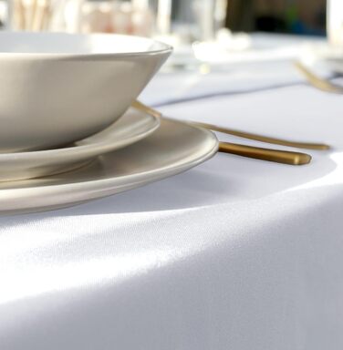 Скатертина Rollmayer скатертина столова гастрономічна колекція Vivid Uni однотонна легка в догляді миється 21 колір на вибір, вирі