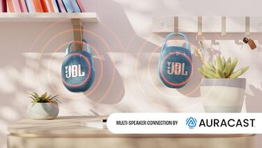 У червоному кольорі - Портативна Bluetooth-колонка з JBL Pro Sound, глибокими басами та функцією збільшення часу відтворення - Вод