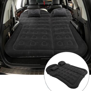 Автомобільний матрац для BMW 3 серії Touring G21 2019-2022 2023 2024, надувний матрац для автомобіля, матрац для автомобіля, надувне ліжко в багажник автомобіля, матрац для багажника автомобіля, ліжко універсала, чорний-k звичайний чорний-k