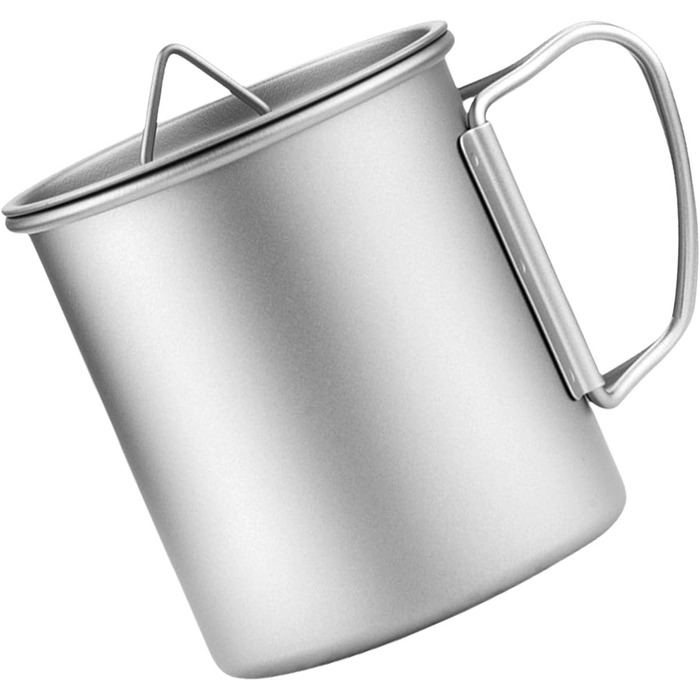 Кухонне обладнання для вулиці, дорожнє кухонне начиння, чашки для пиття, туристичні кружки, кемпінг, кава, приготування їжі, питна вода з кришкою, туристична кружка для вулиці, посудина для пиття 650 мл