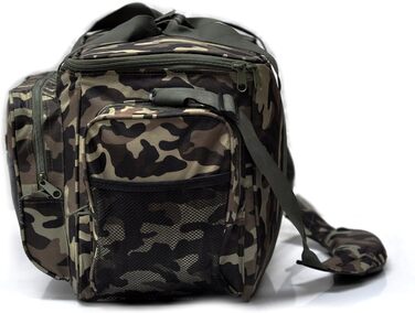 Велика утеплена сумка для риболовлі Carp Bag Camouflage