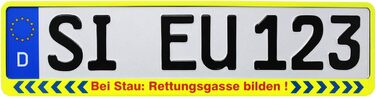 Тримач номерного знака Rettungsgasse від Utsch (0195811)