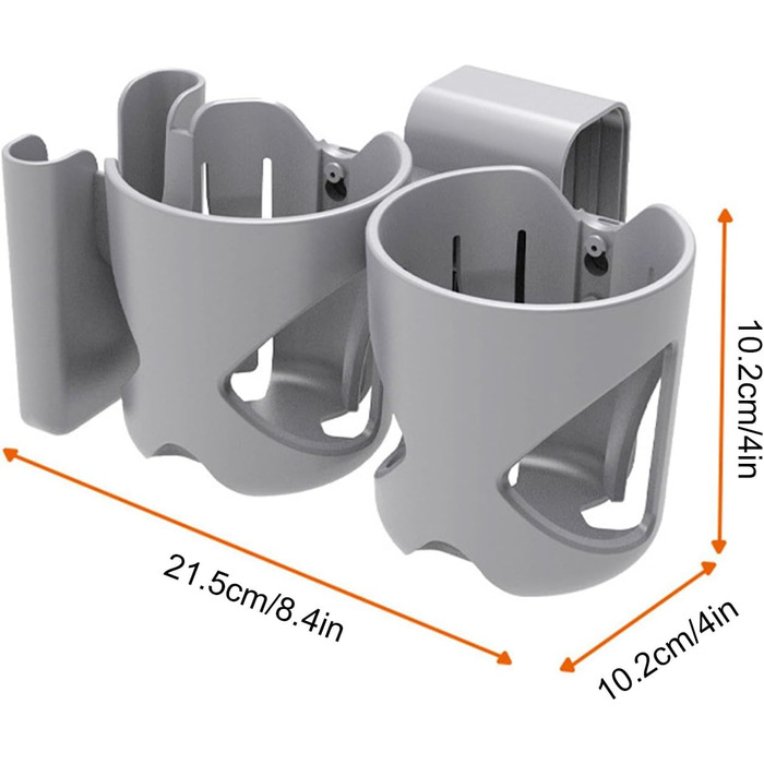 Тримач для напоїв у колясці, Тримач для аксесуарів у колясці, Автомобільний тримач під чашку для коляски, Портативний тримач під чашку з підставкою для телефону, Підстаканник у коляску зі знімним тримачем для пляшок для напоїв, Телефон, ручки