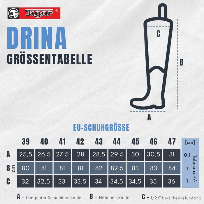 Гумові вейдерси TIGAR Drina, гумові вейдерси Tara з неопреном, ручної роботи, для рибалок, мисливців, рибалок, для різних сезонів, дуже міцні та надійні, розмір 41, зелена гума - Drina