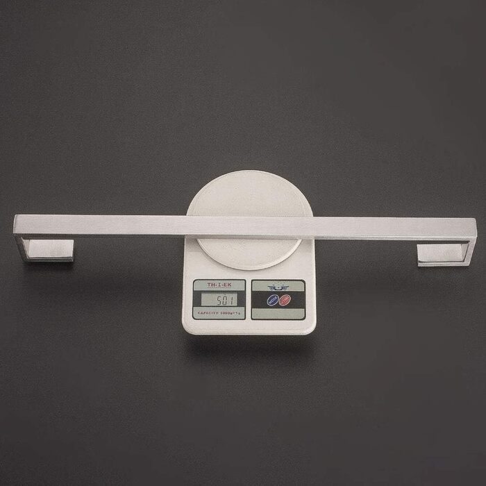 Рушникосушка для ванни з нержавіючої сталі SUS 304 Матоване срібло Рушникосушка настінна, 60 см / 24 дюйми