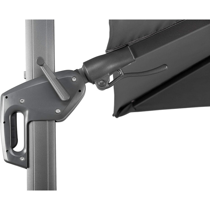 Парасолька Schneider RHODOS TWIST приблизно 300 x 300 см антрацит, Антрацит Антрацит 2025