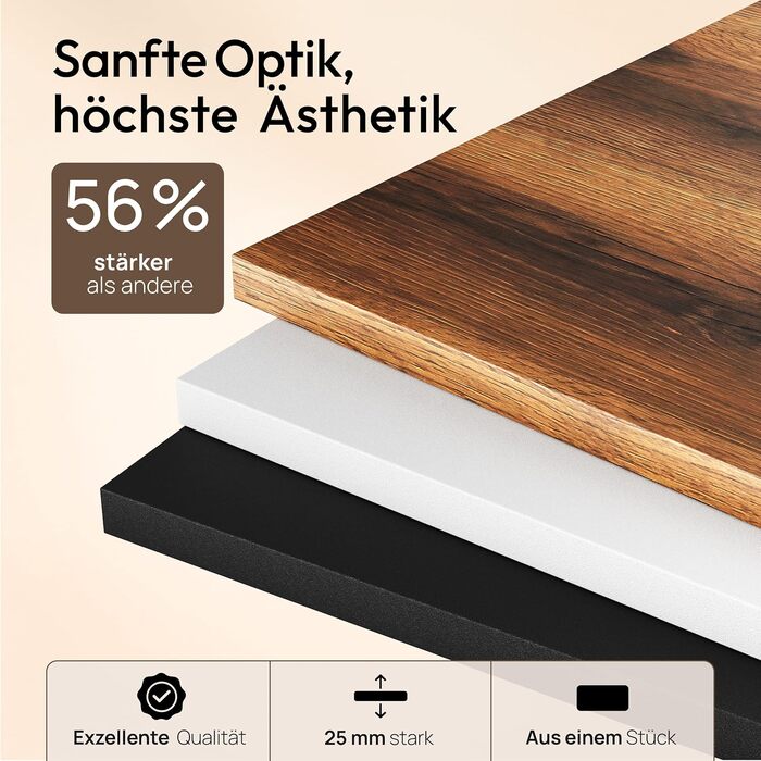 Електричне регулювання висоти письмового столу 120x60 та 160x80 см - безшумний подвійний двигун, захист від зіткнень, функція пам&39яті, система керування кабелями в комплекті 120 x 60 Чорний Дуб