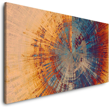 Абстрактний живопис 120 шт. 60 см Панорама полотна Картина XXL розмір Настінне мистецтво Вітальня Декоративне мистецтво Принти