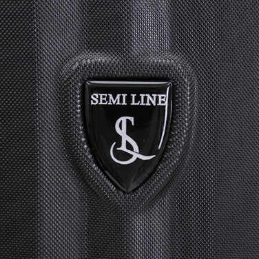 Валіза Semi Line 28' (L) Black (T5854-3)