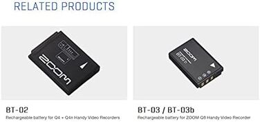 Зарядний пристрій ZOOM LBC-1 для літієвих акумуляторів BT-02 та BT-03 USB-зарядний пристрій для екшн-камер Q4, Q8 та Q8n-4k