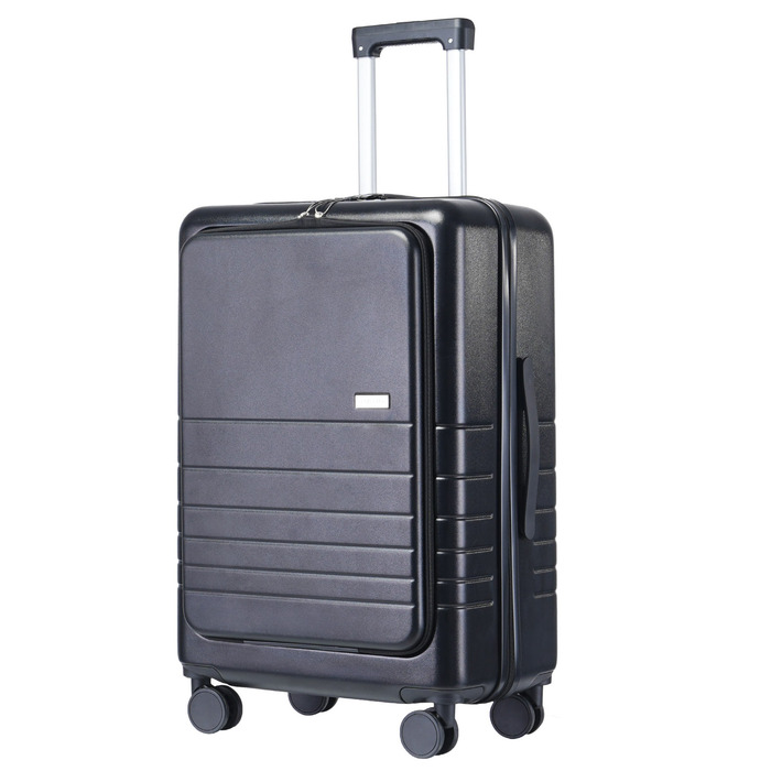 Валіза Semi Line 24' (M) Black (T5964-3)