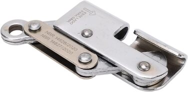 Захоплювальний пристрій для скелелазіння Akozon з міцним самоблокувальним механізмом для експедицій на арбористів міцний пристрій безпеки для скелелазіння