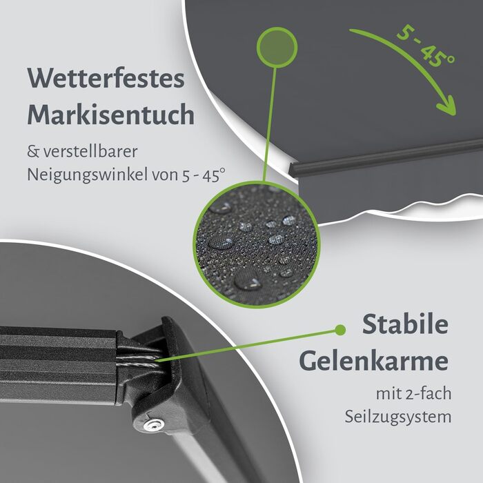 Електрична складна тентована