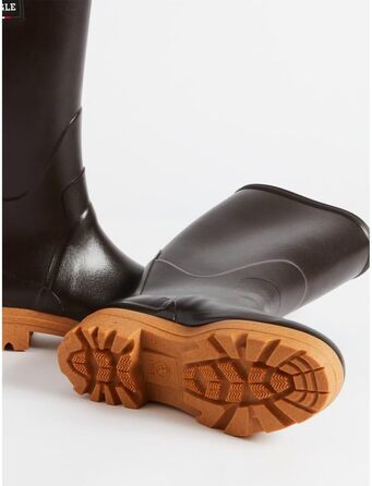 Чоловічі робочі гумові чоботи Aigle Chambord Pro 2 Iso, розмір 47 EU, коричневий колір 001