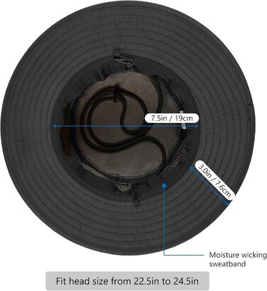 Сонячний капелюх BASSDASH, капелюх-відро, літній капелюх, водовідштовхувальний UPF 50 з перфорованою лазером сіткою, регульований, чоловічий/жіночий, для риболовлі/пішохідного туризму, один розмір, хакі