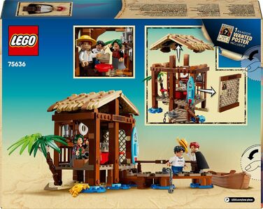 Конструктор LEGO ONE Piece Windmühlendorf-Hütte 75636, 299 деталей, аніме-тематика