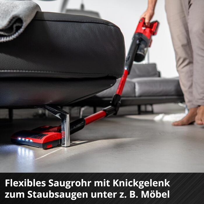Акумуляторний вертикальний пилосос Einhell TE-SV 18 Li-FLX-Solo