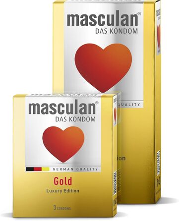 Презервативи masculan - ЗОЛОТІ, 10 шт.