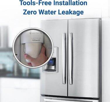 Фільтр для води AQUACREST AQF-FF11B, сумісний з Samsung Aqua Pure Plus DA29-00003G, DA29-00003B, DA29-00003A, DA97-06317A, DA61-00159A, HAFCU1/XAA, HAFIN2/EXP, APP100, WSS-1, WF289 (2 шт.) - набір з 2 фільтрів