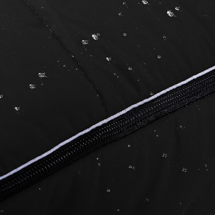 Муфта для ніг з овчини AROSA - тепла коляска, муфта для ніг (діти від 6 до 36 місяців), медичне хутро, в кольорі Black (чорний)